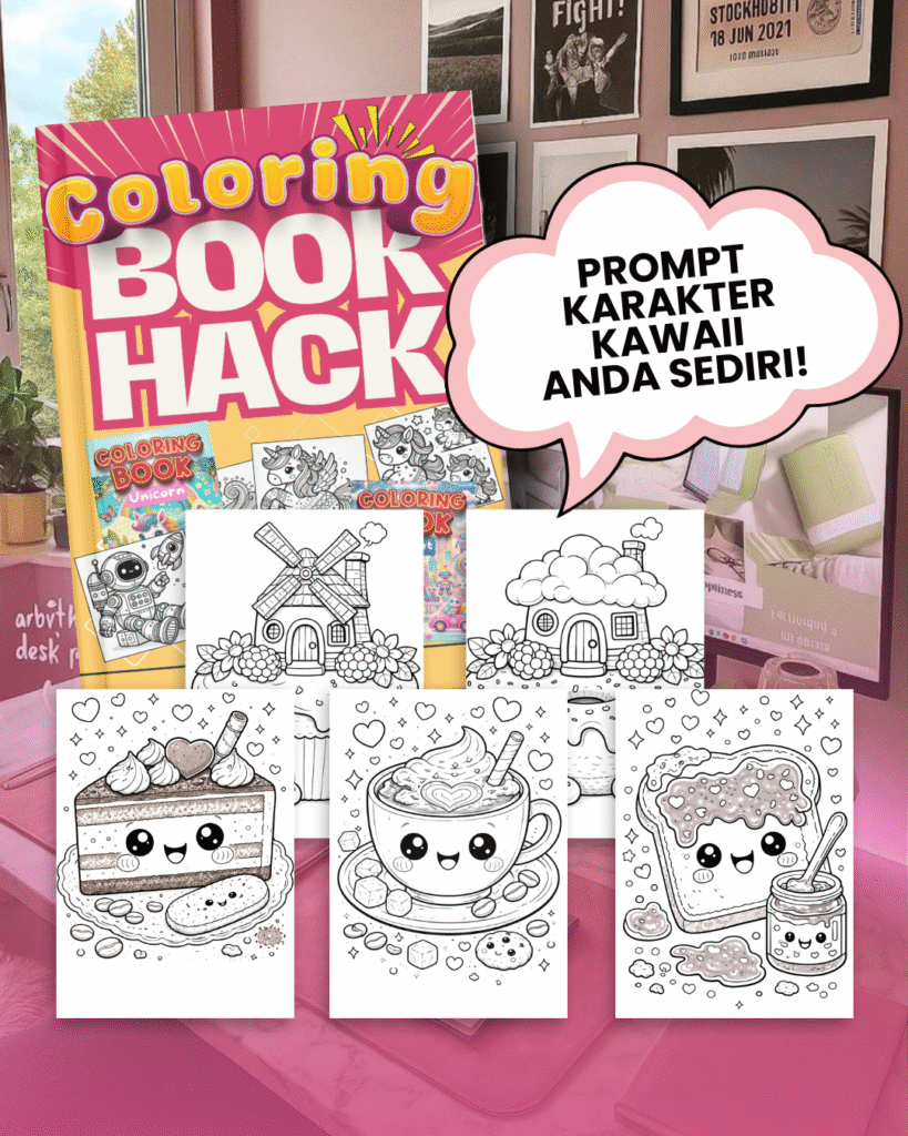 CBH SET 3 Ads Creatives - Prompt Karacter Kawaii Anda Sendiri